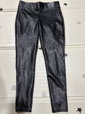 LOFT Black Faux Leather Men’s Pants
